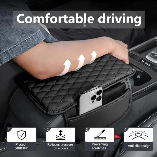 Car Accessories Universal Armrest Box Cushion Cover Center Console Pad Protector