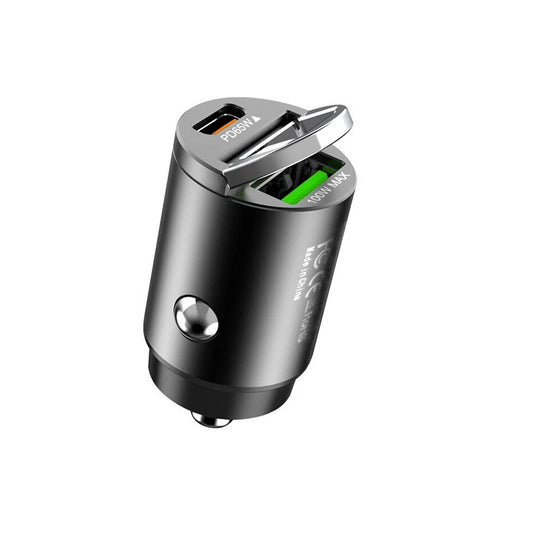 100W USB Car Phone Charger Type C QC3.0 Car Interior Fast Charging Accessories